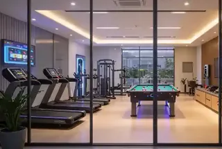 Indoor Games Room at Casagrand Evon
