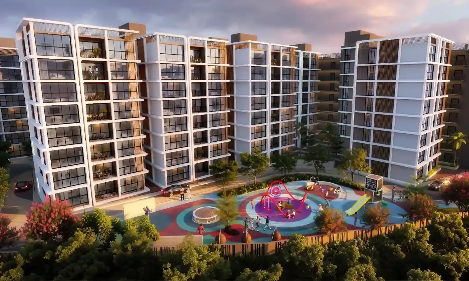 Kids play area amenity